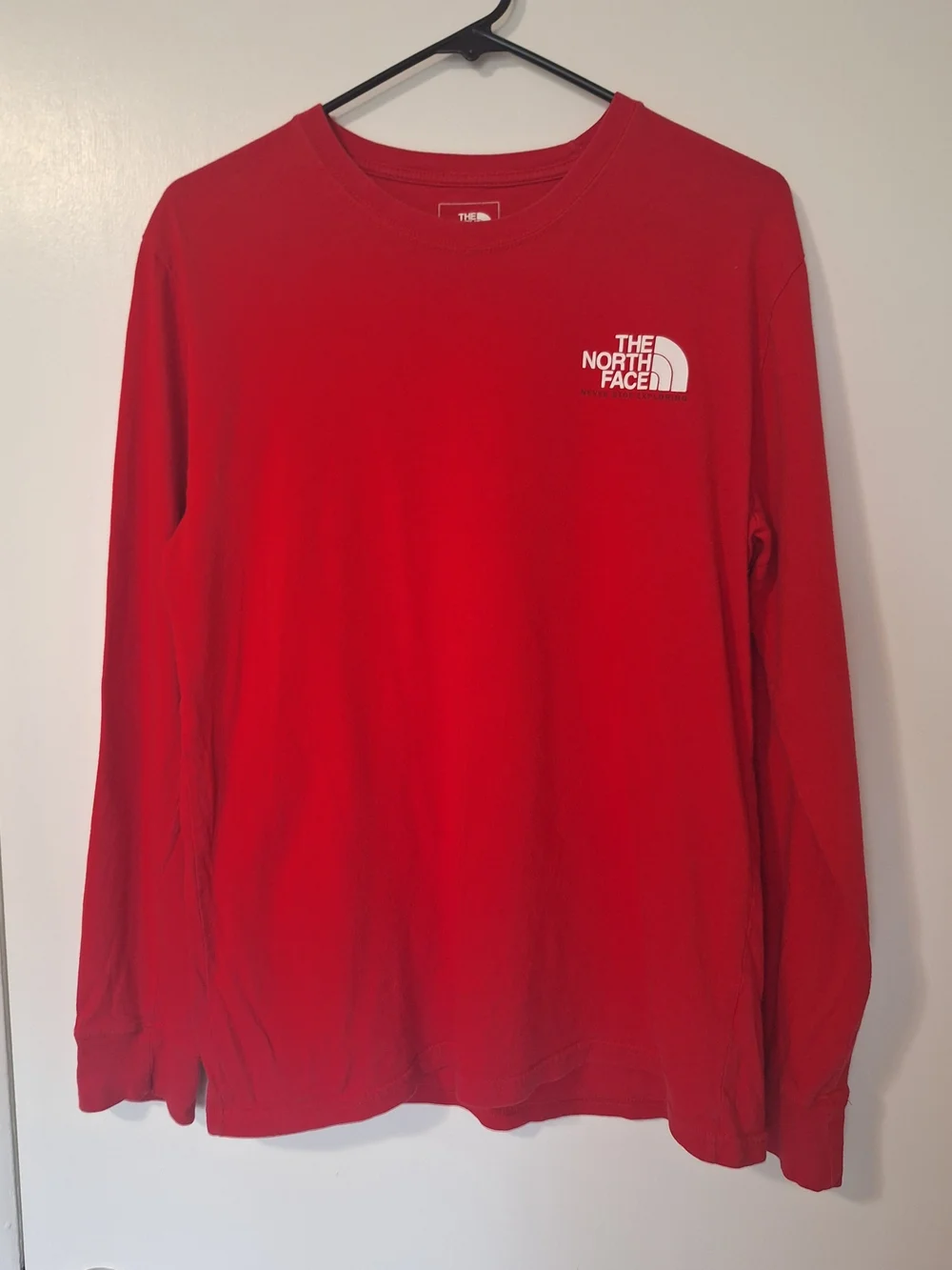 The North Face details crew